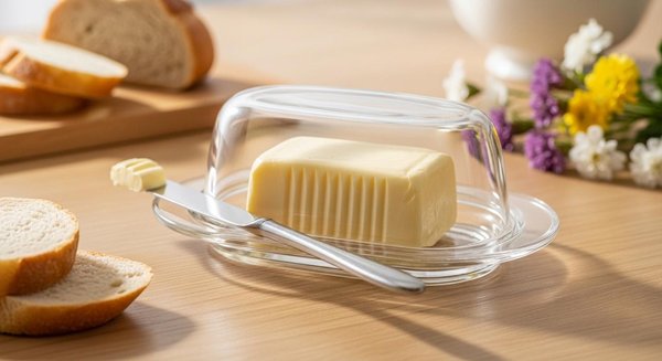 Pourquoi choisir un beurrier en verre : l'élégance au service du goût ?